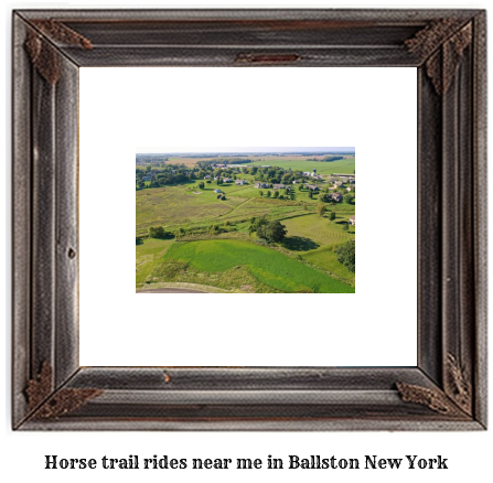 horse trail rides near me in Ballston, New York